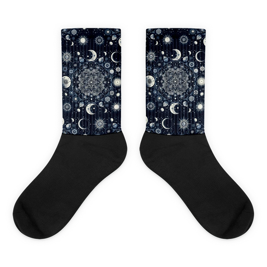 Black Foot Sublimated Socks product image (1)