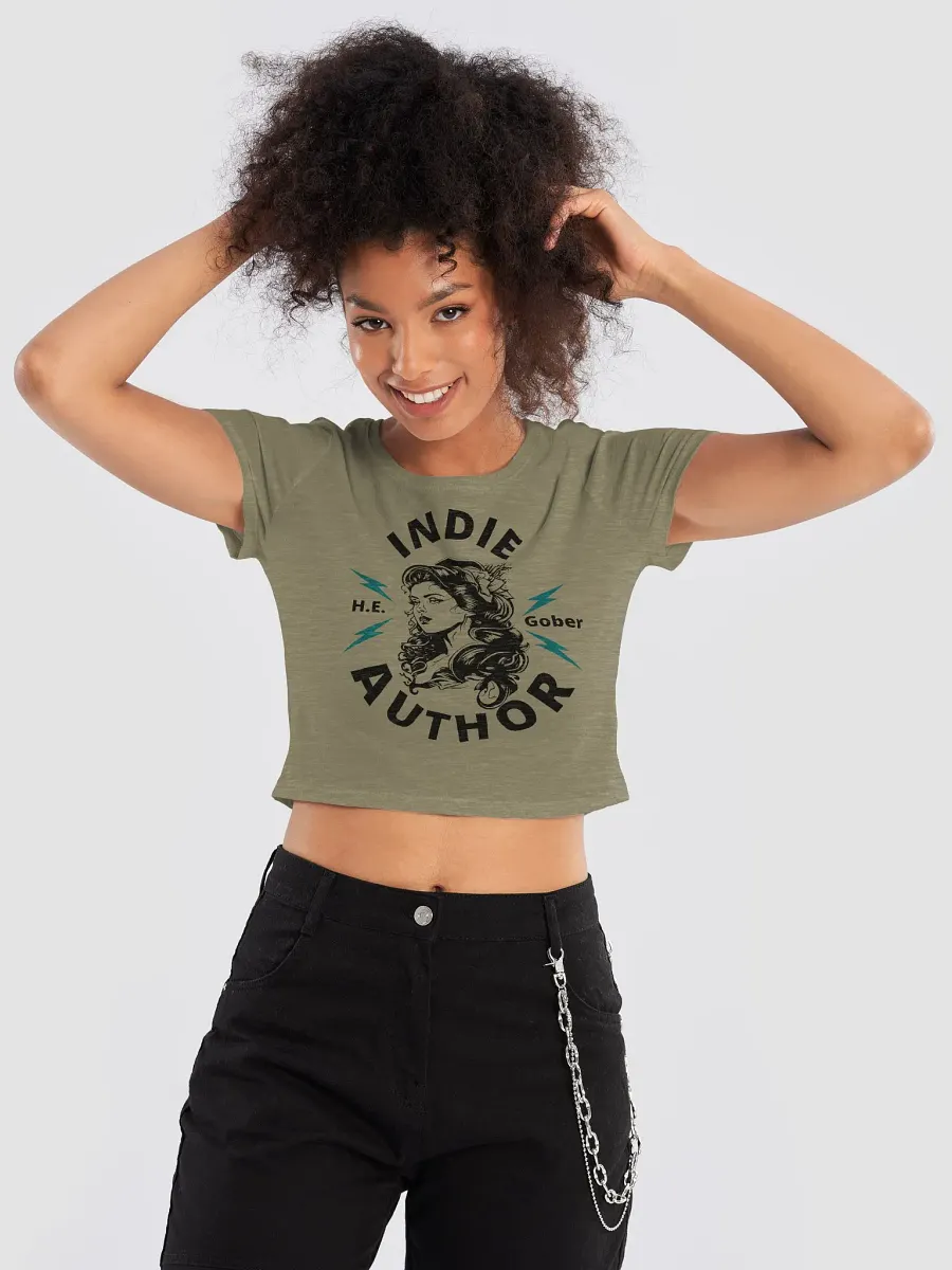 Indie Author Crop Top product image (17)