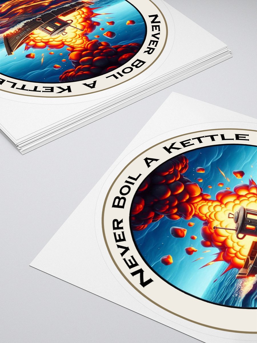 Never Boil A Die Cut Sticker product image (4)