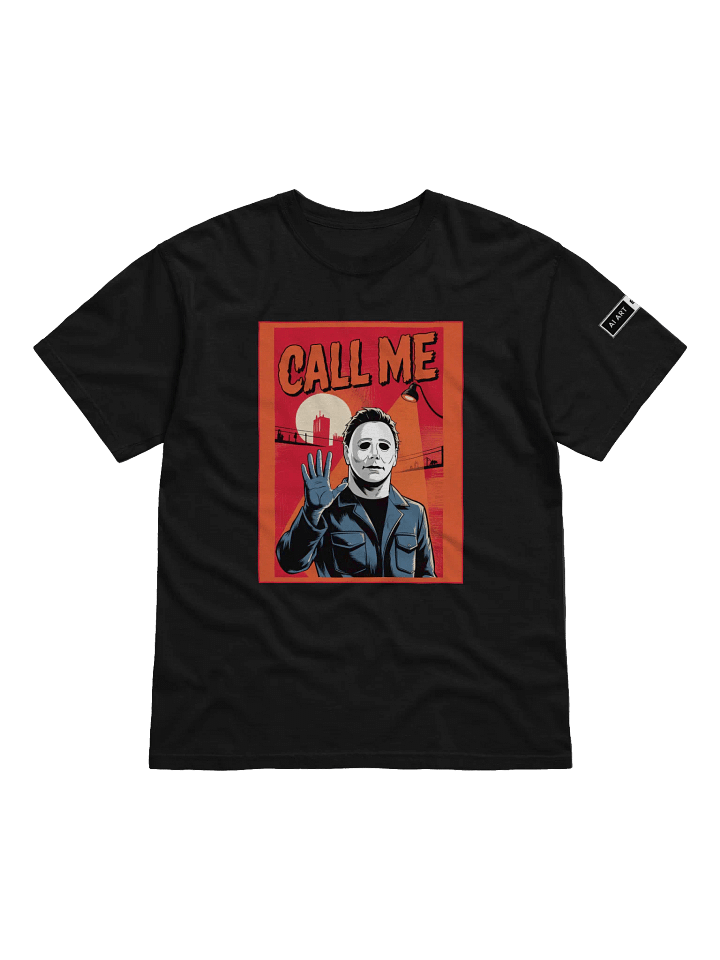 "CALL ME" 100% cotton T-shirt product image (1)