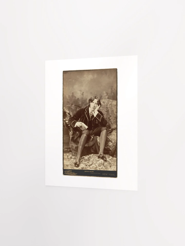 Oscar Wilde By Napoleon Sarony (1882) - Print product image (2)