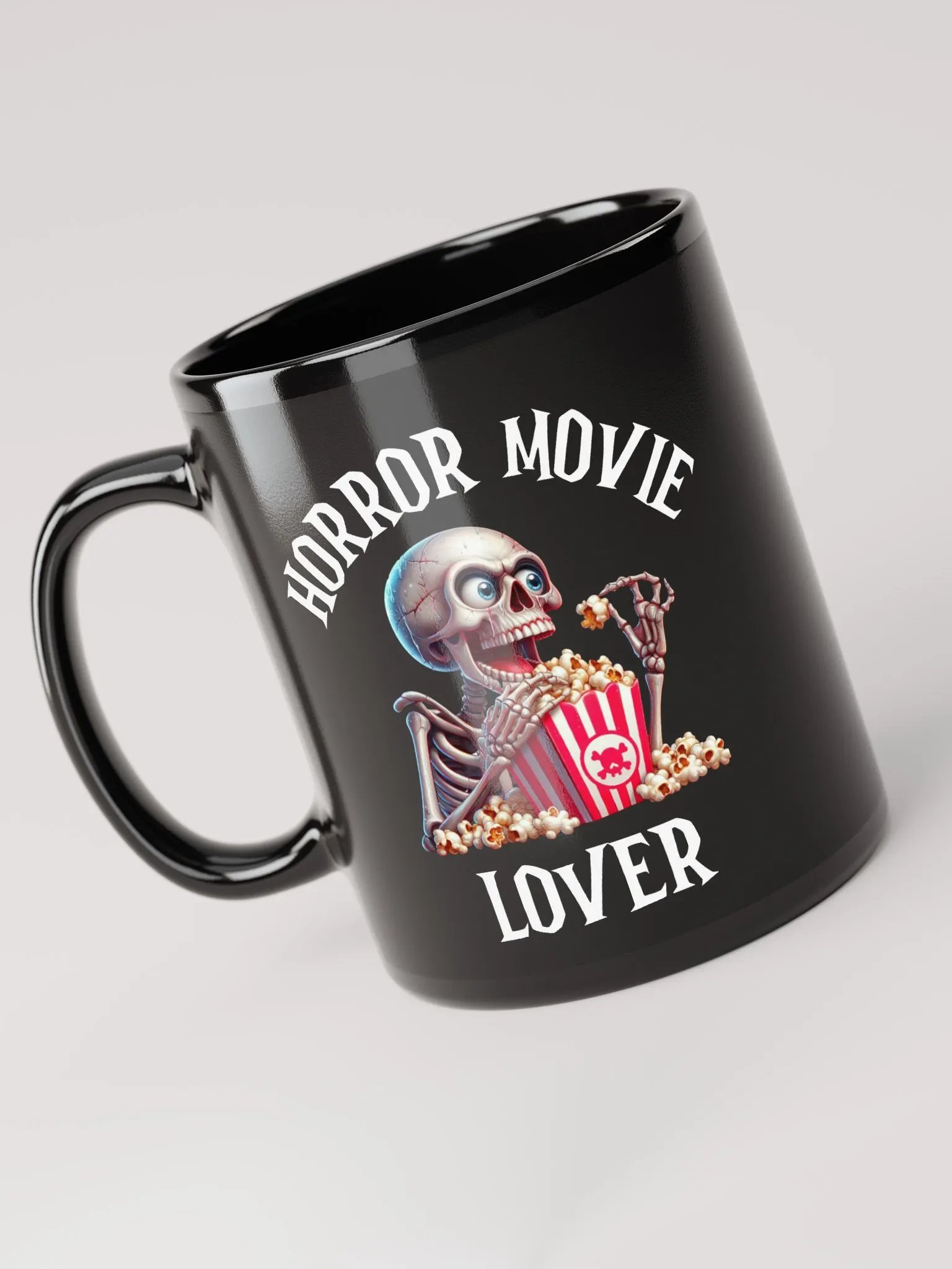 Horror Movie Lover Black Glossy Mug product image (4)