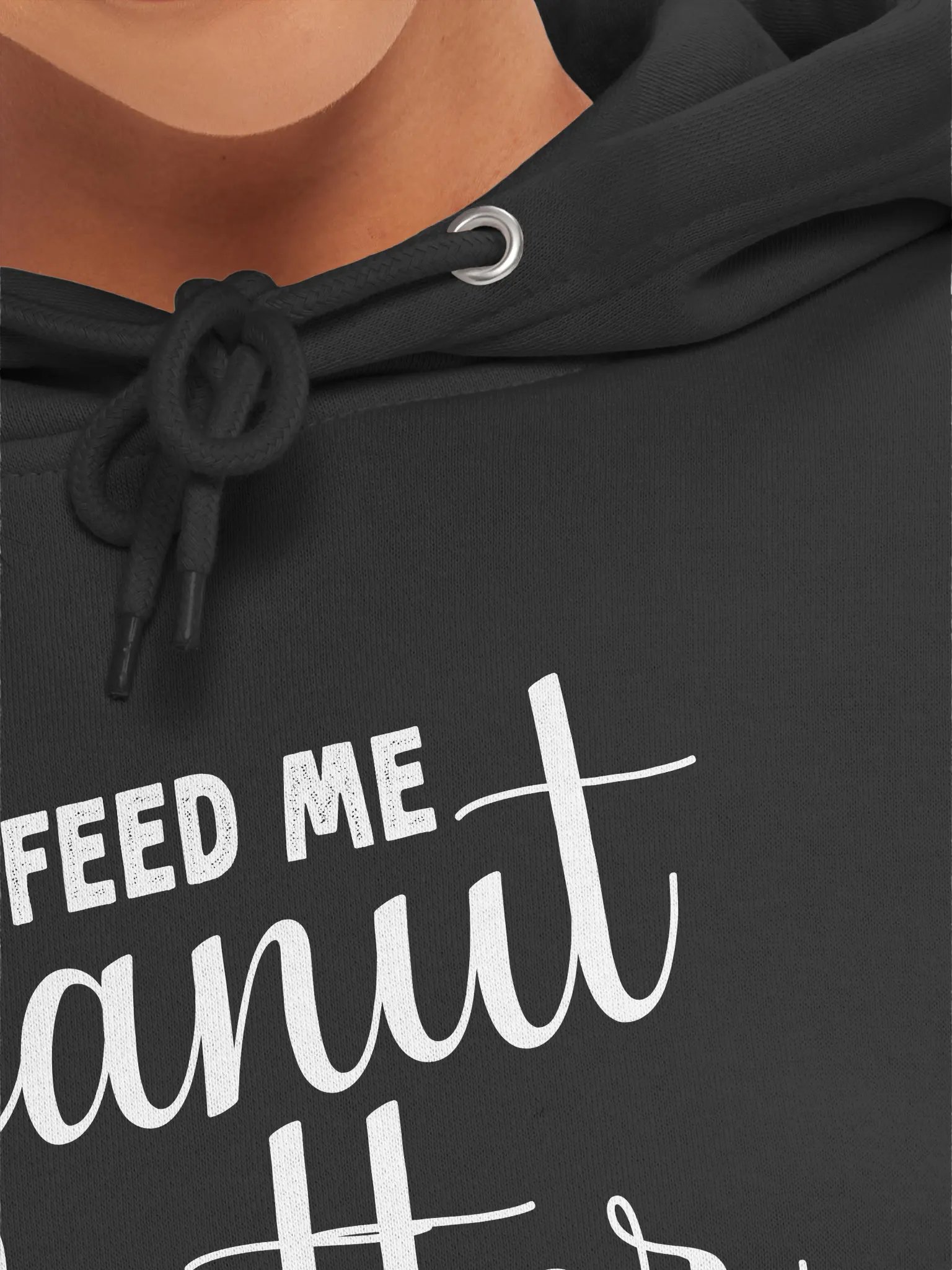 Feed Me Peanut Butter & Tell Me I'm Pretty, Peanut Butter Lover Hoodie product image (7)