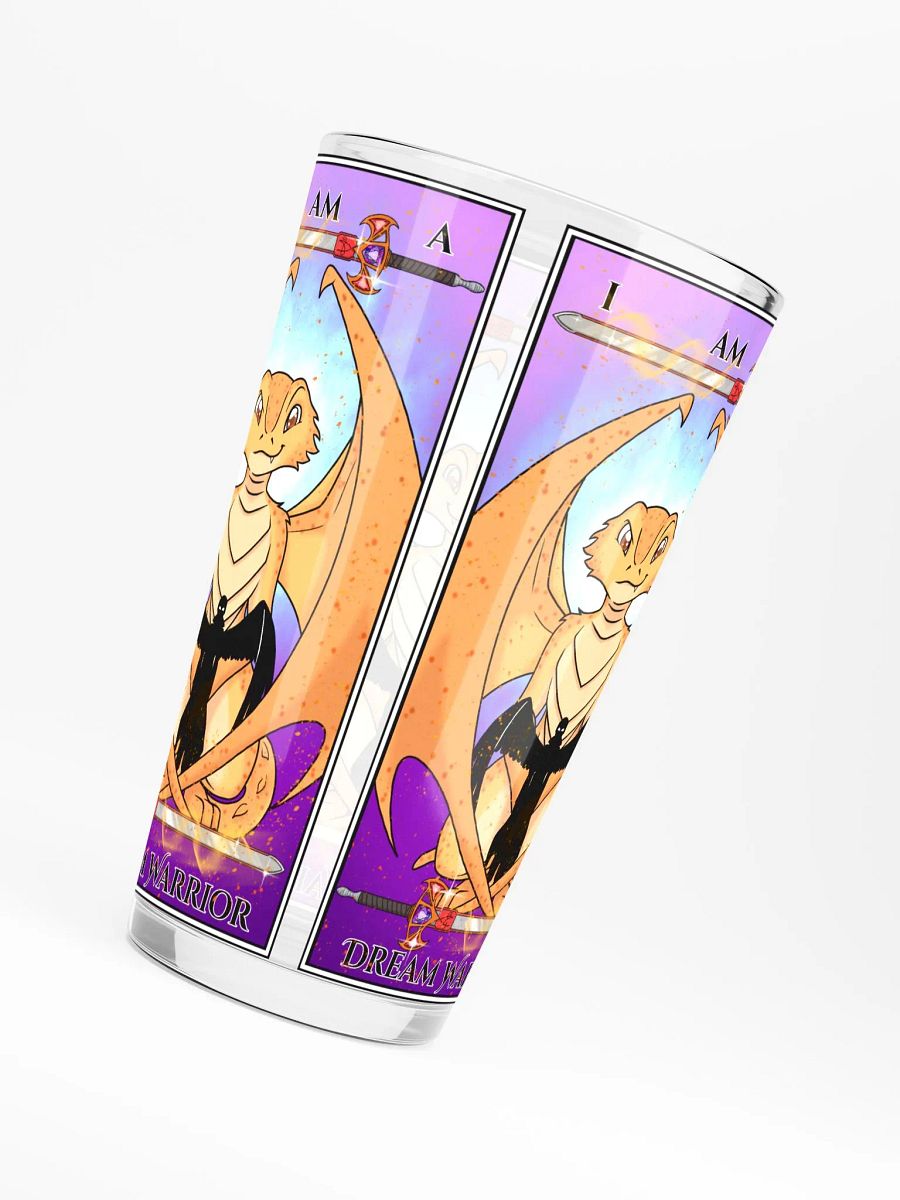 Day of the Dragon Tarot Card Pint Glass product image (6)