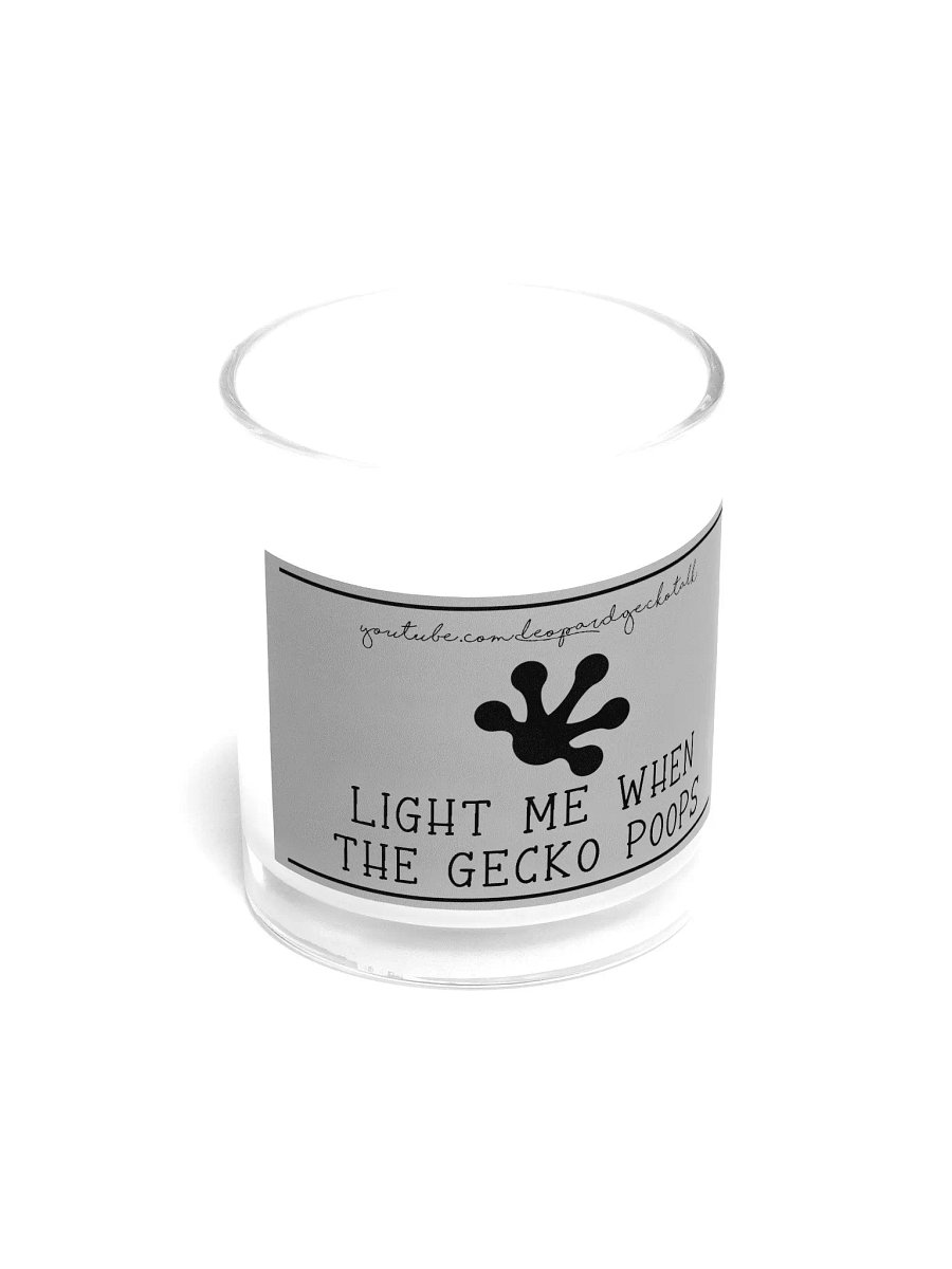 Funny Gecko Soy Candle product image (2)