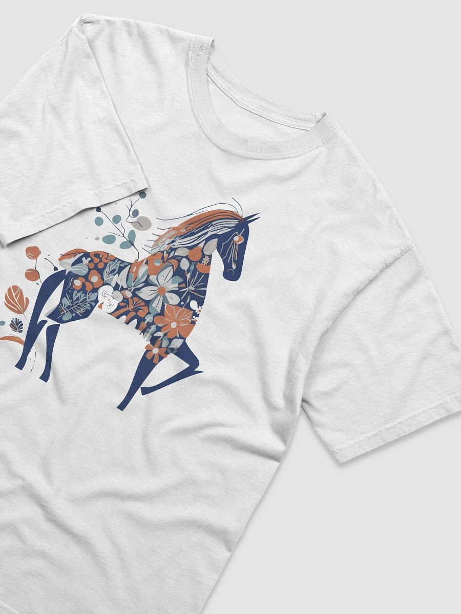 Floral Horse Silhouette T-Shirt product image (27)