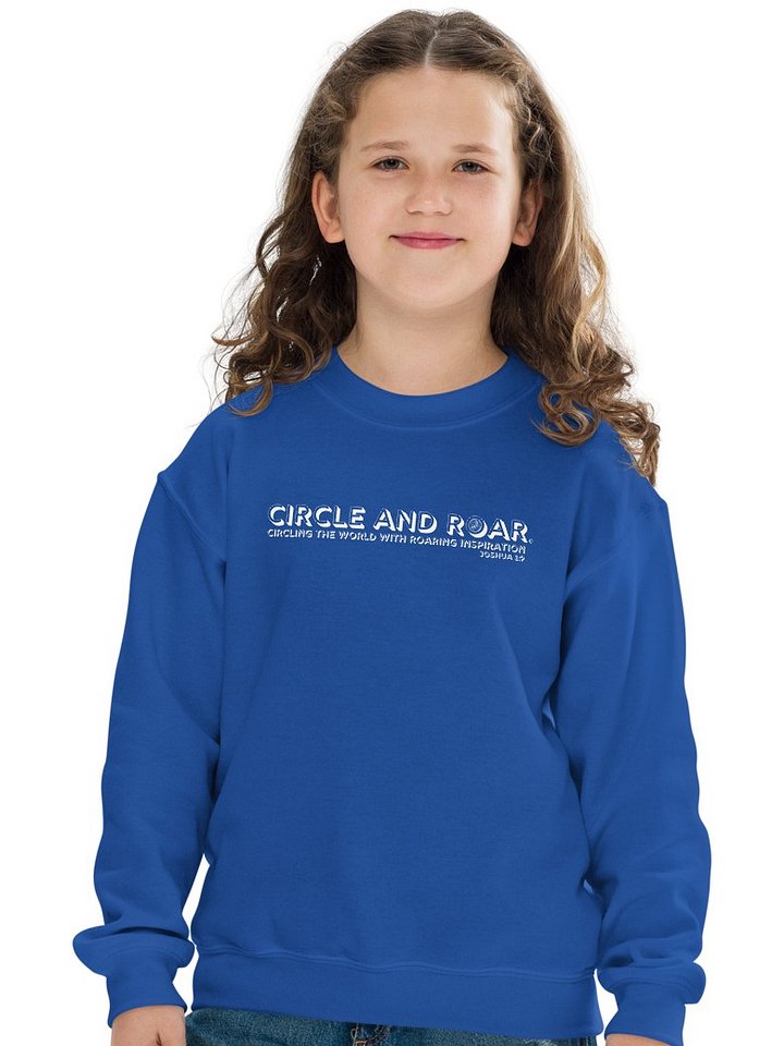 "Circle and Roar" Joshua 1:9 Youth Sweatshirt product image (1)