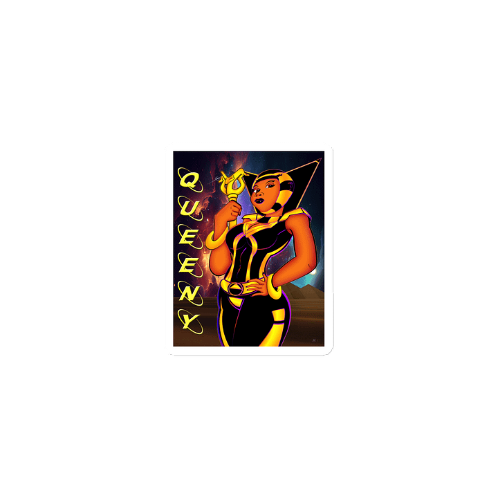 Queeny Egyptian-Inspired Die-Cut Magnets Full Image product image (1)