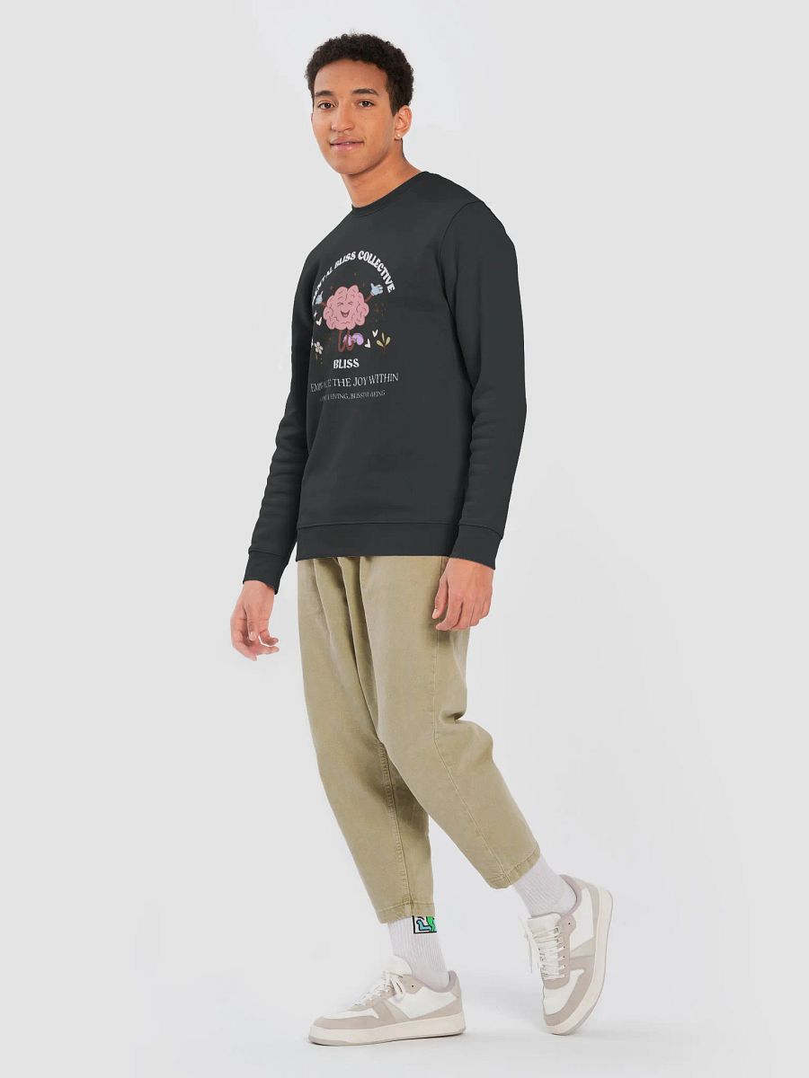 Bliss, Embrace the Joy Within Organic Unisex Sweatshirt - Find Your Inner Bliss product image (9)