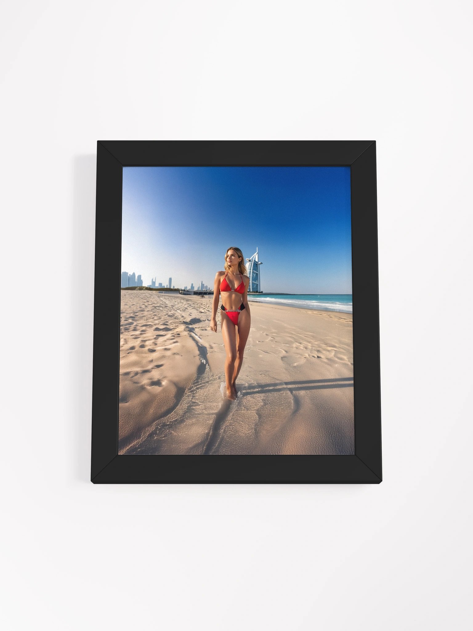 'Girl I Dream About' Beach Vibes Framed Poster product image (1)