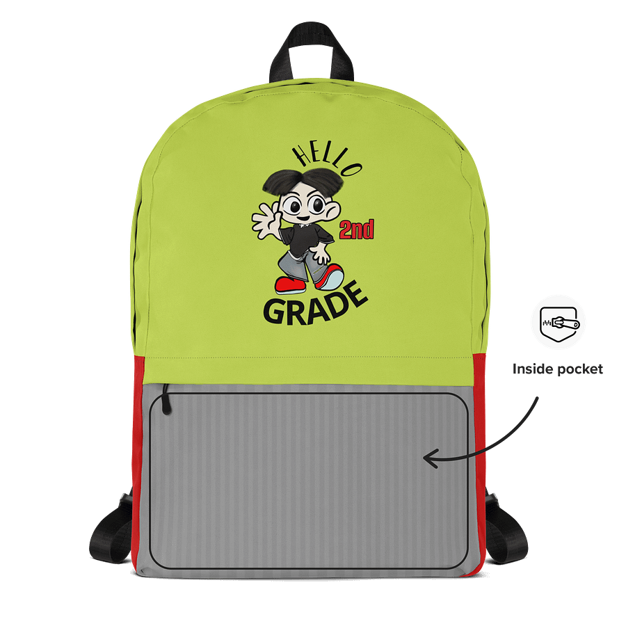 Hello second Grade Backpack product image (6)