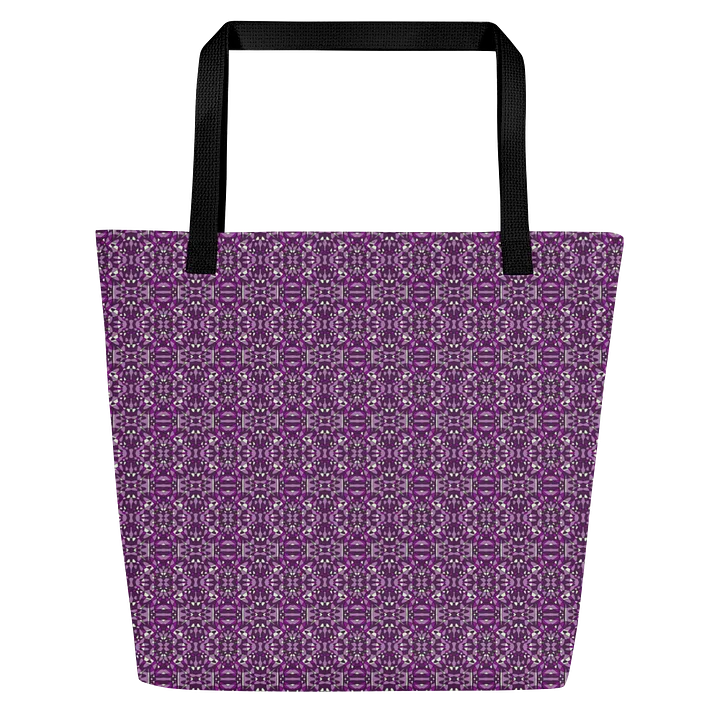 Starlight Mulberry – Large Tote Bag with Pocket product image (1)