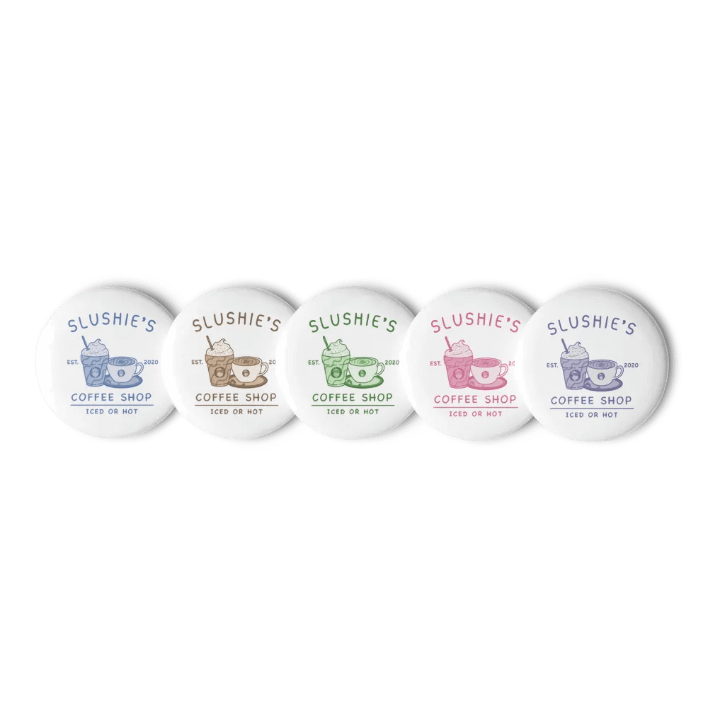Slushie's Coffee Shop | Pins (White) product image (6)