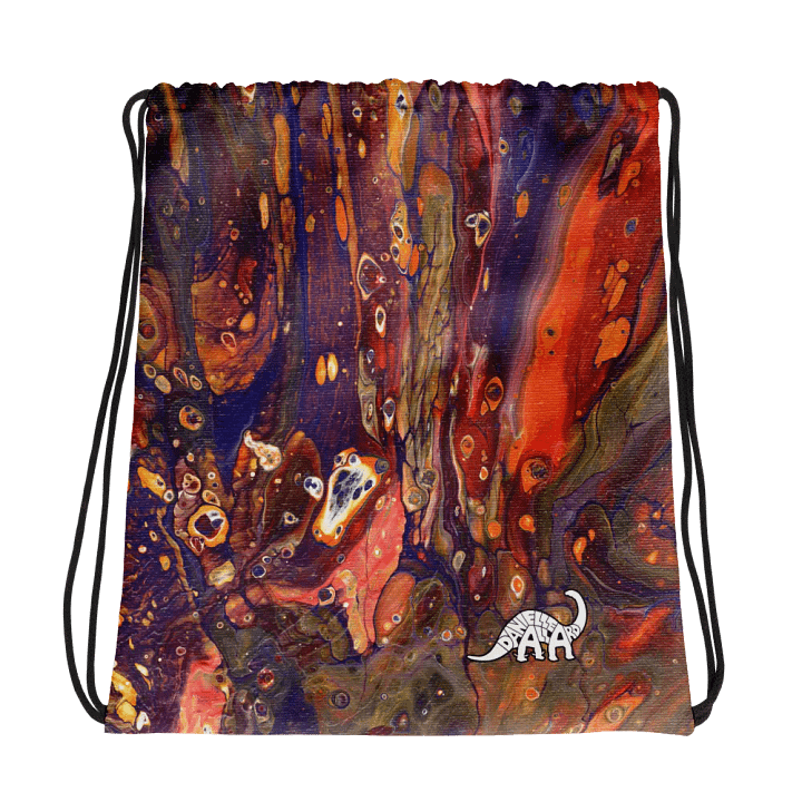 Hyperspace Fluid Acrylic Drawstring Bag product image (1)