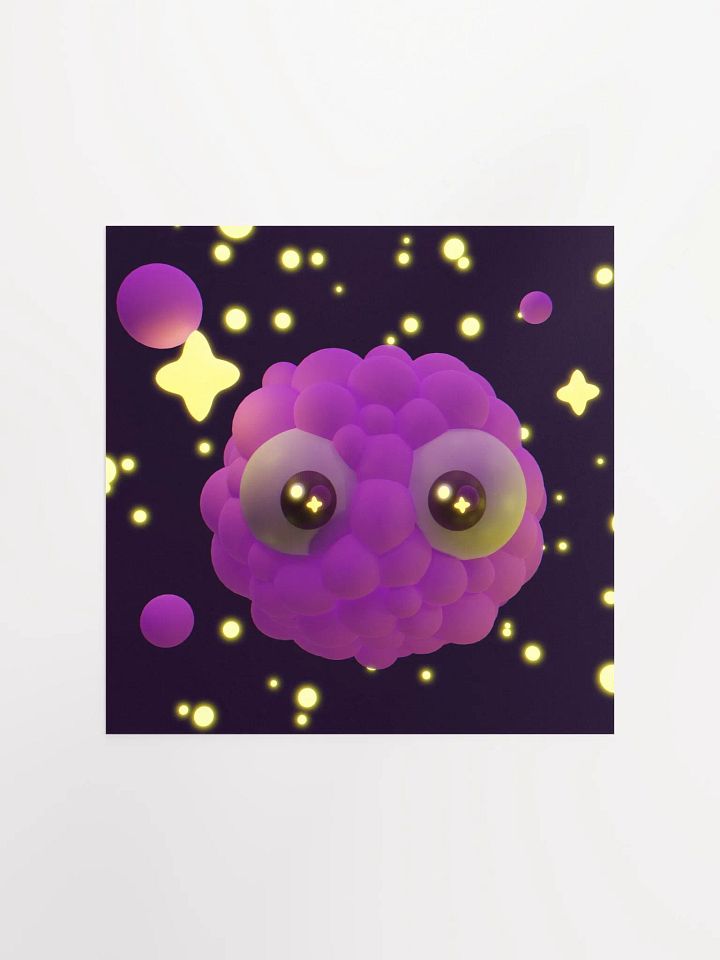 Particle 3D Render Print product image (2)