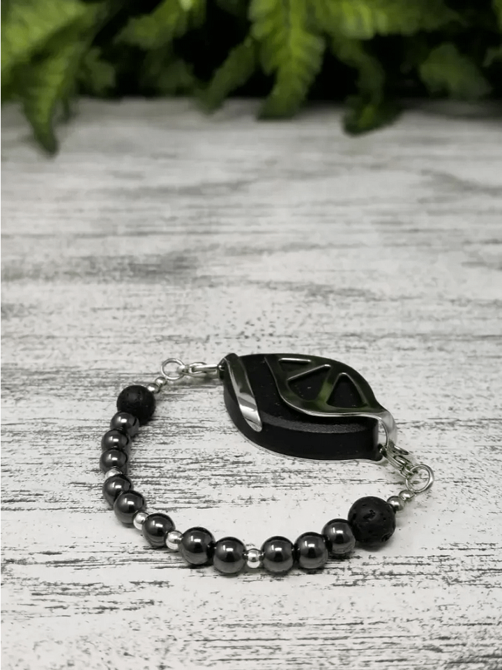 Hematite Aromatherapy | Handmade Accessory for Bellabeat Leaf Urban & Ivy product image (1)