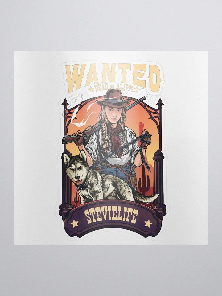 Sticker WANTED product image (1)