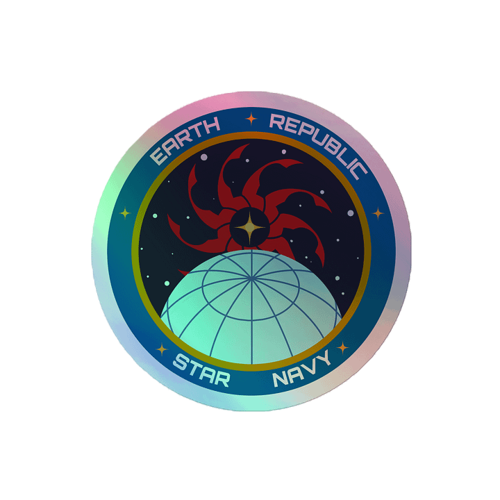 Starship Valkyrie ERSN Logo Holographic Sticker product image (2)