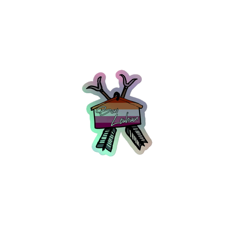 Bow Lesbian (Holographic) product image (1)