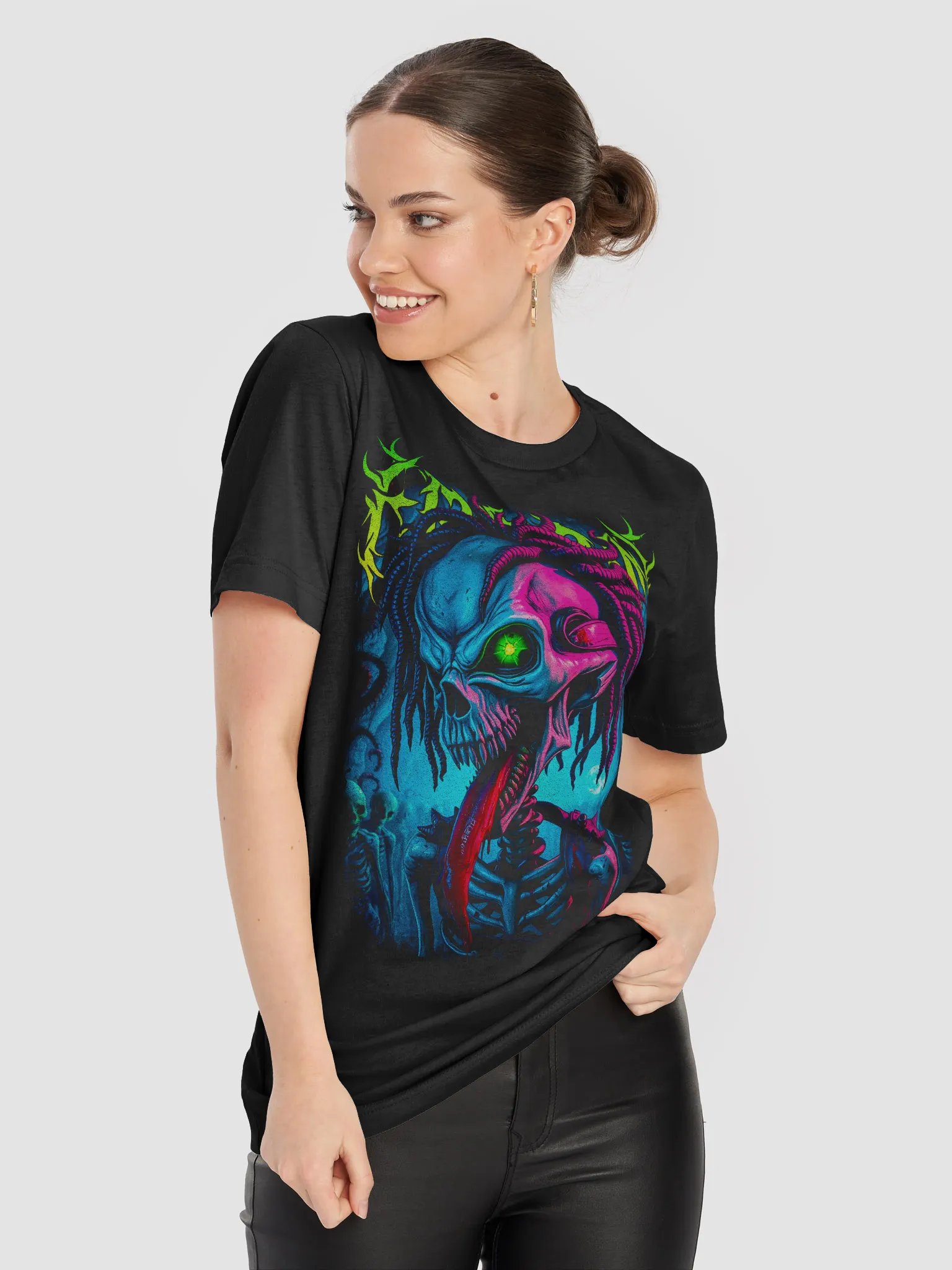 Predator – Neon Gothic Beast Tee product image (5)