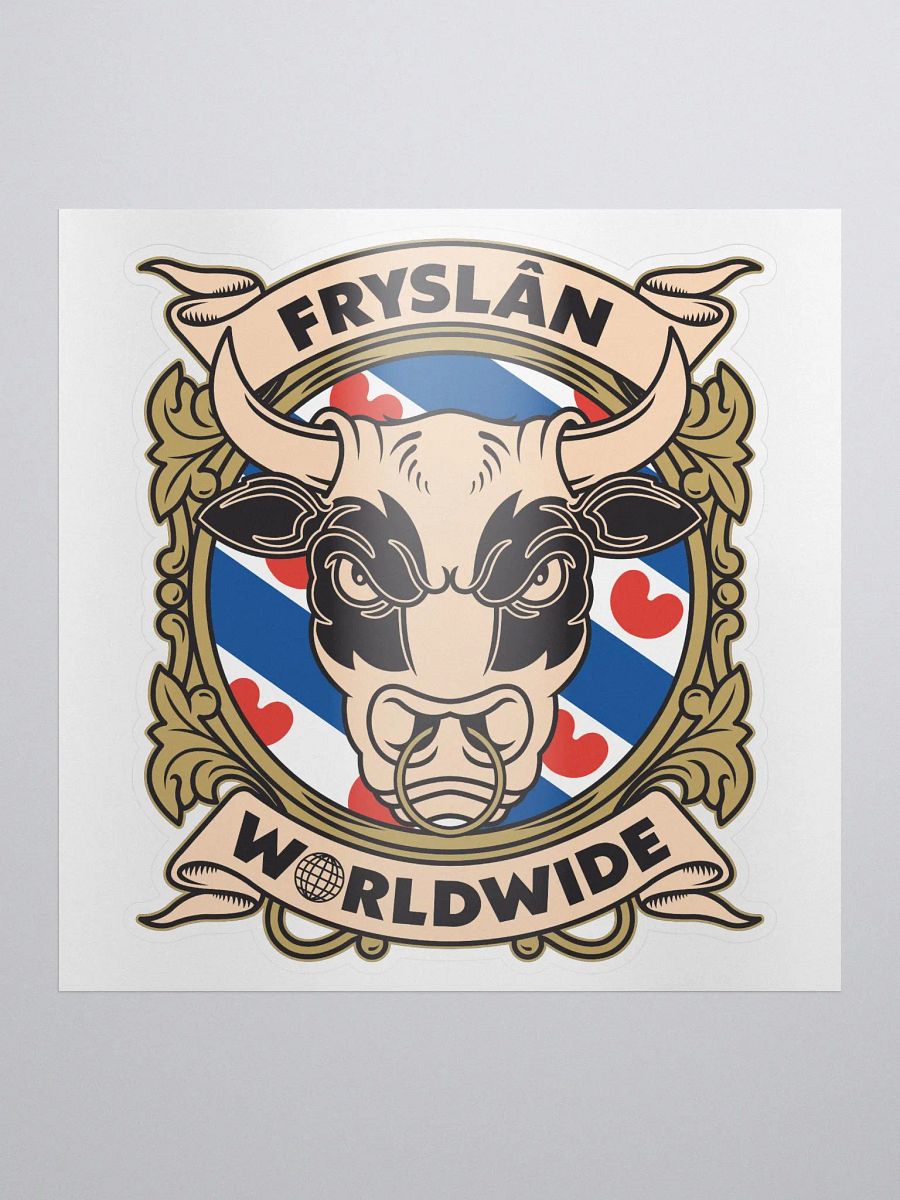 Fryslân Worldwide Bull - Sticker product image (1)