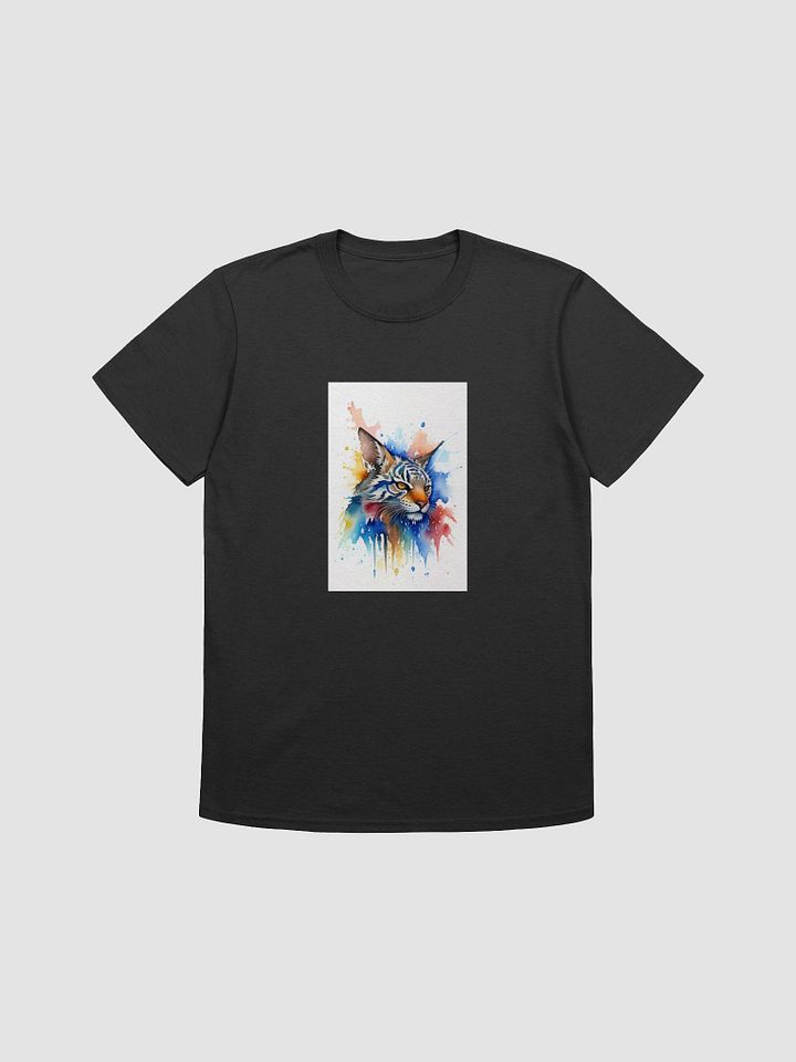 Wild Cat Splash Unisex T-Shirt product image (3)