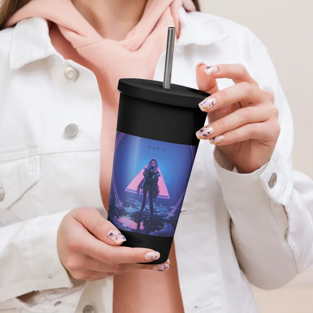 Cyberpunk V.1 Tumbler with a Straw product image (11)