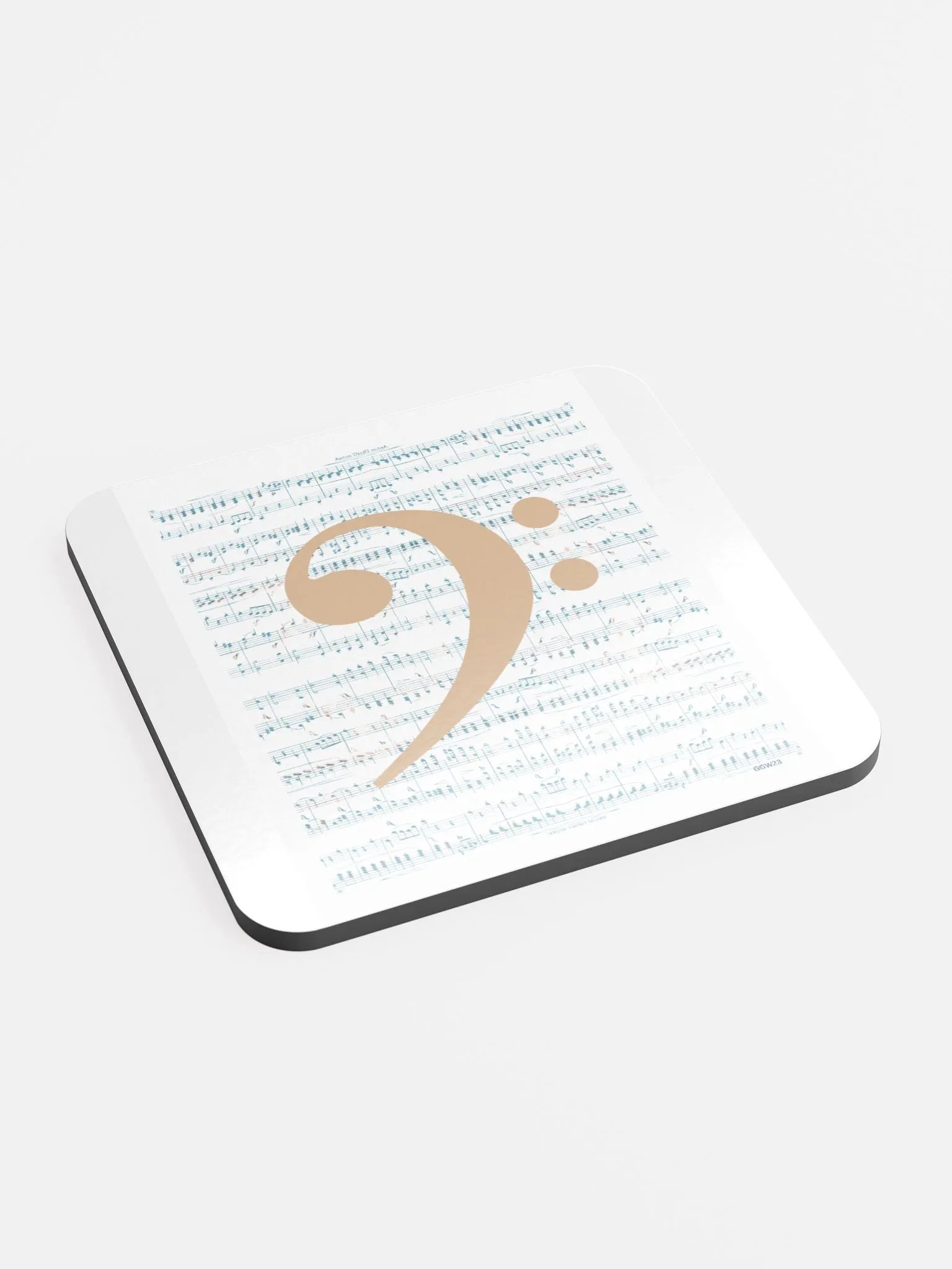 bass clef on sheet music product image (2)