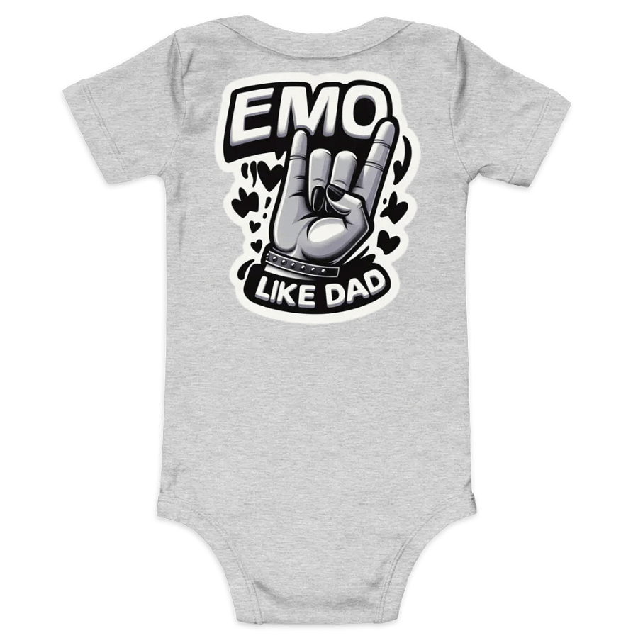 Emo In Training Baby Vest product image (11)