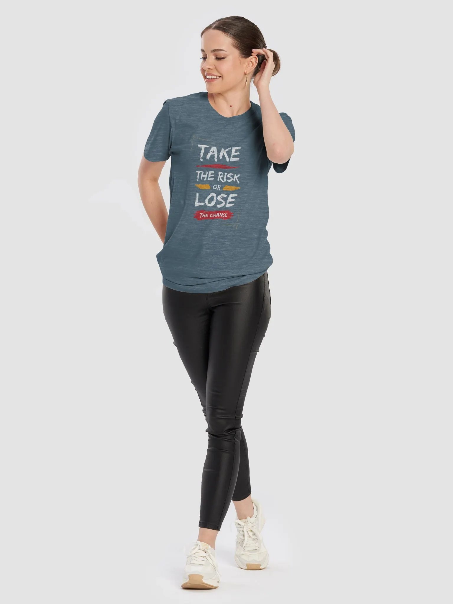Take a risk or lose the chance T-Shirt product image (79)