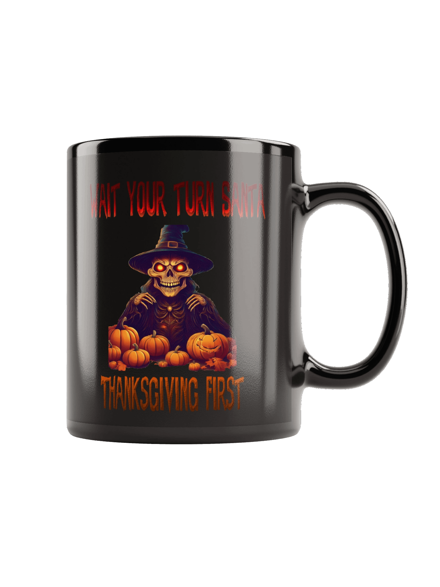 Witchy Thanksgiving Mug Black product image (1)