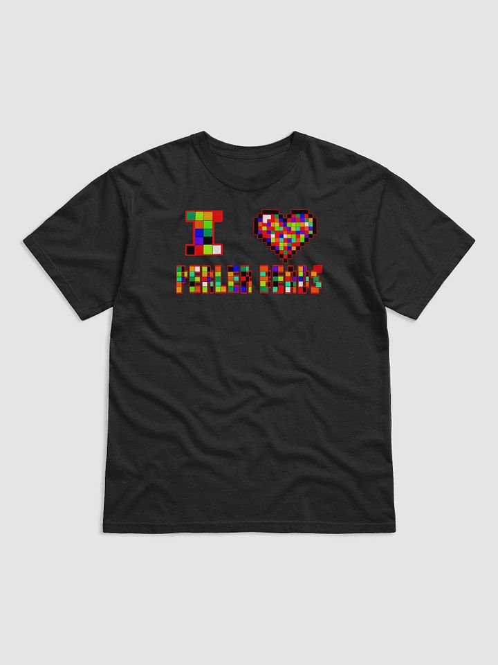 I Heart Perler Beads Tshirt product image (1)