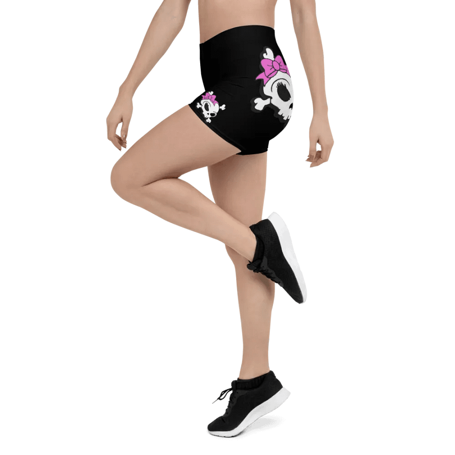 Skate Or Die! Bike Shorts (Black) product image (5)