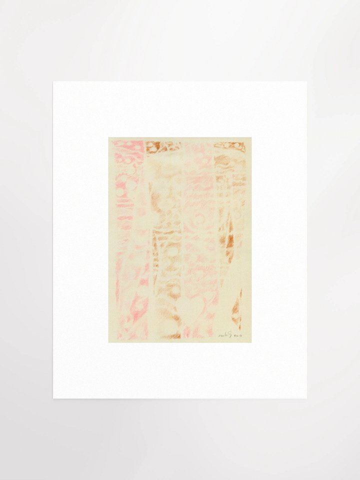 Nude (pink & brown) 05.12.91 Print product image (1)