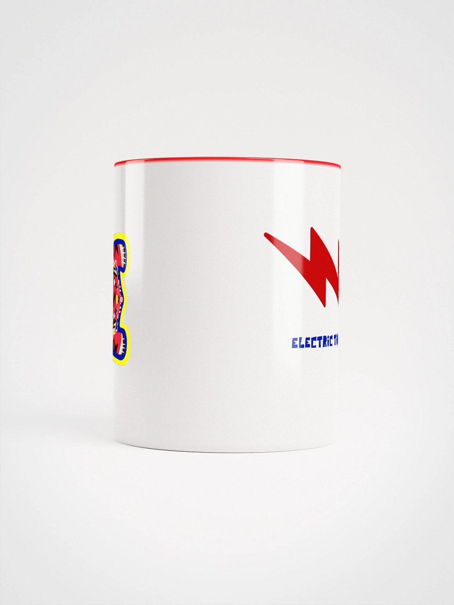 Red Electric Tiger with Red Lightning Bolts - Ceramic Mug product image (5)
