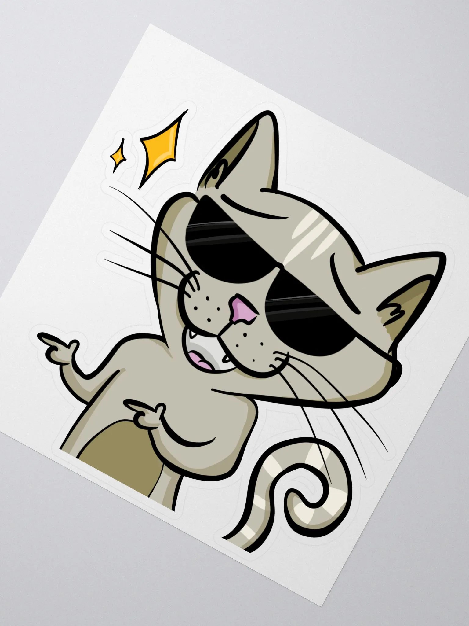 Coolcat Floop Sticker product image (2)
