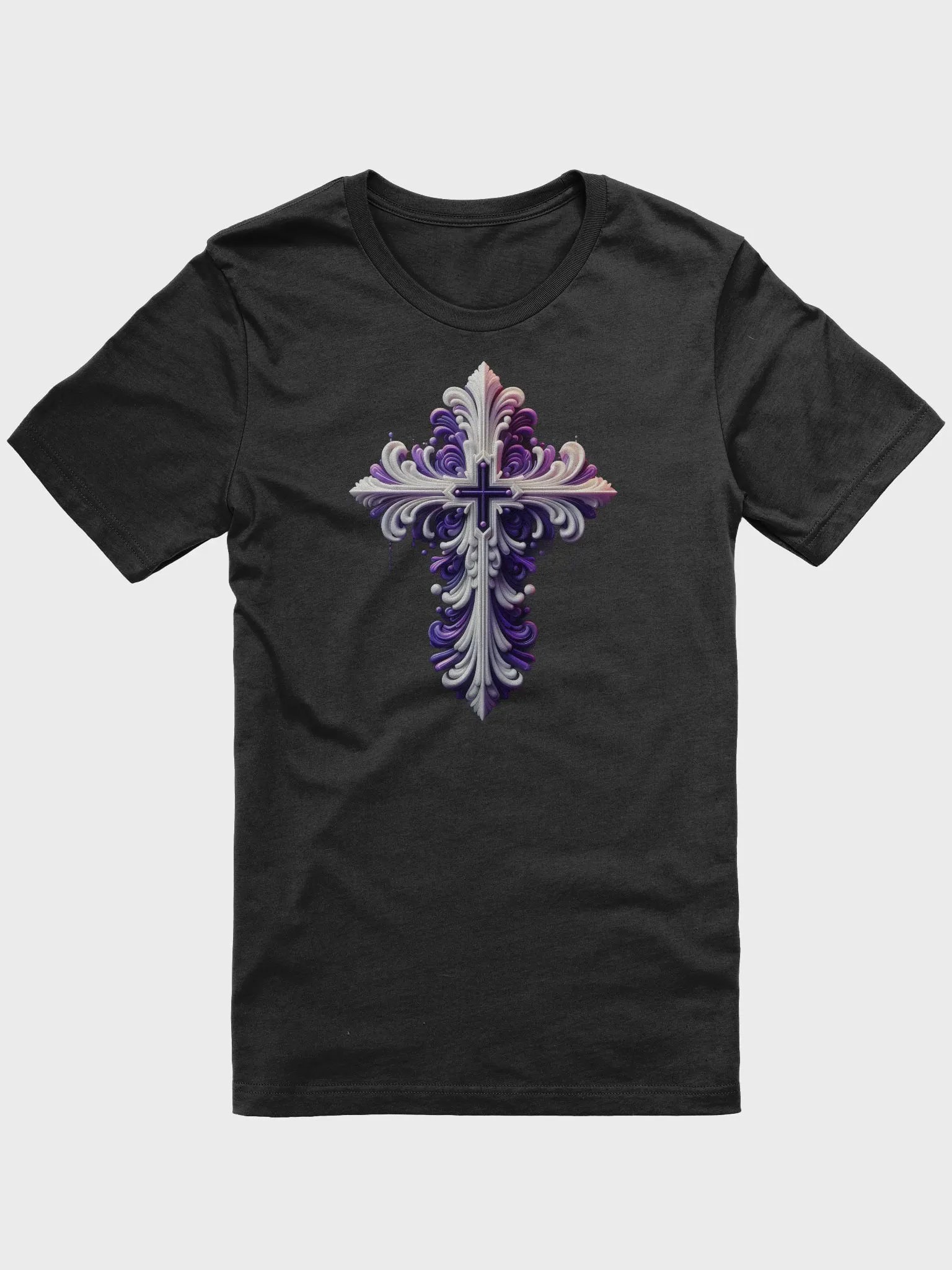 Purple, Pink, Blue and White Cross product image (1)