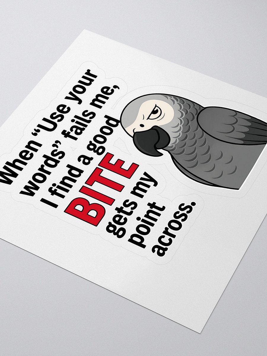 Grey Communication Skills Sticker product image (3)