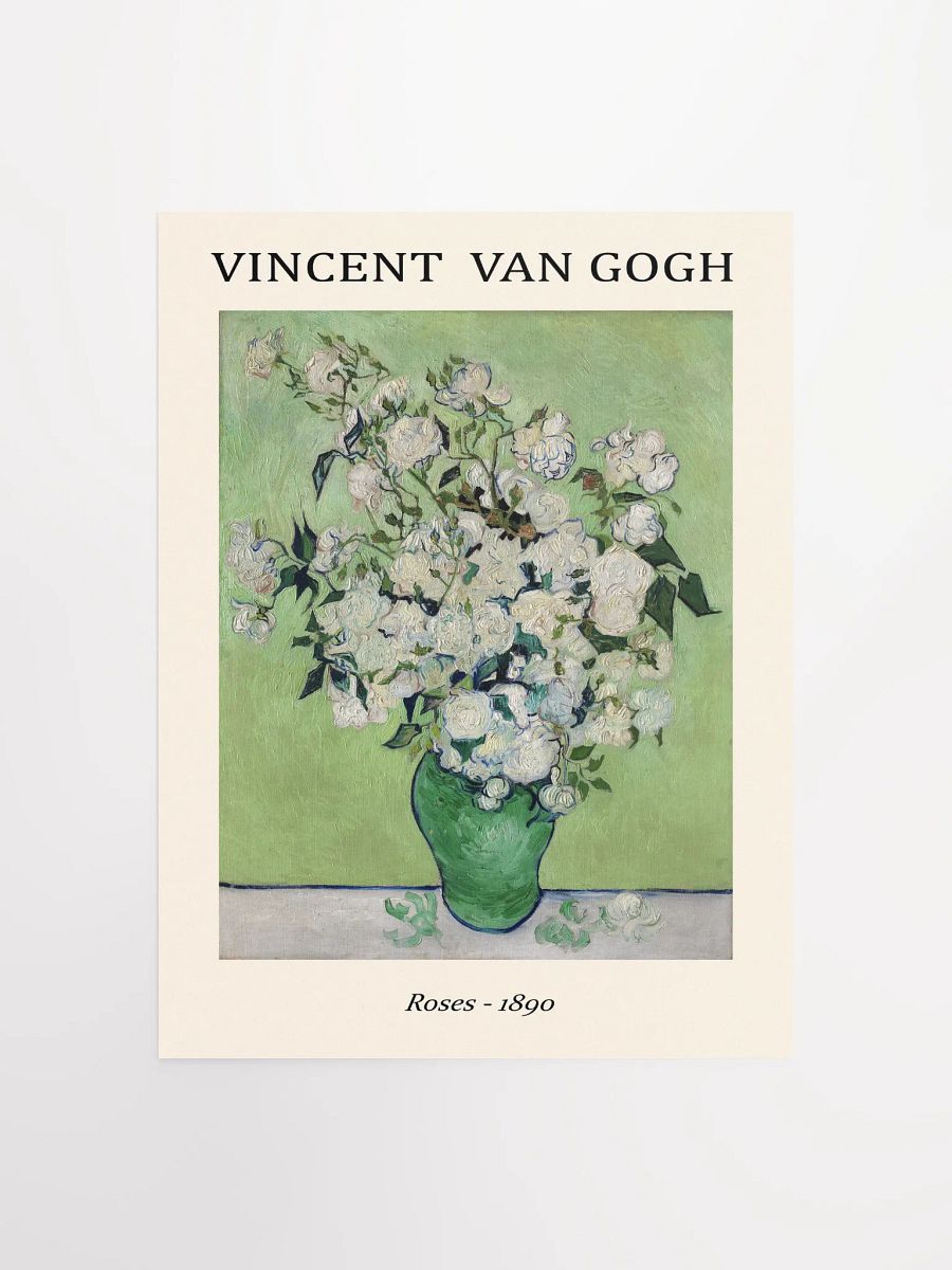 Classic art art poster 'Roses' by Vincent van Gogh product image (4)