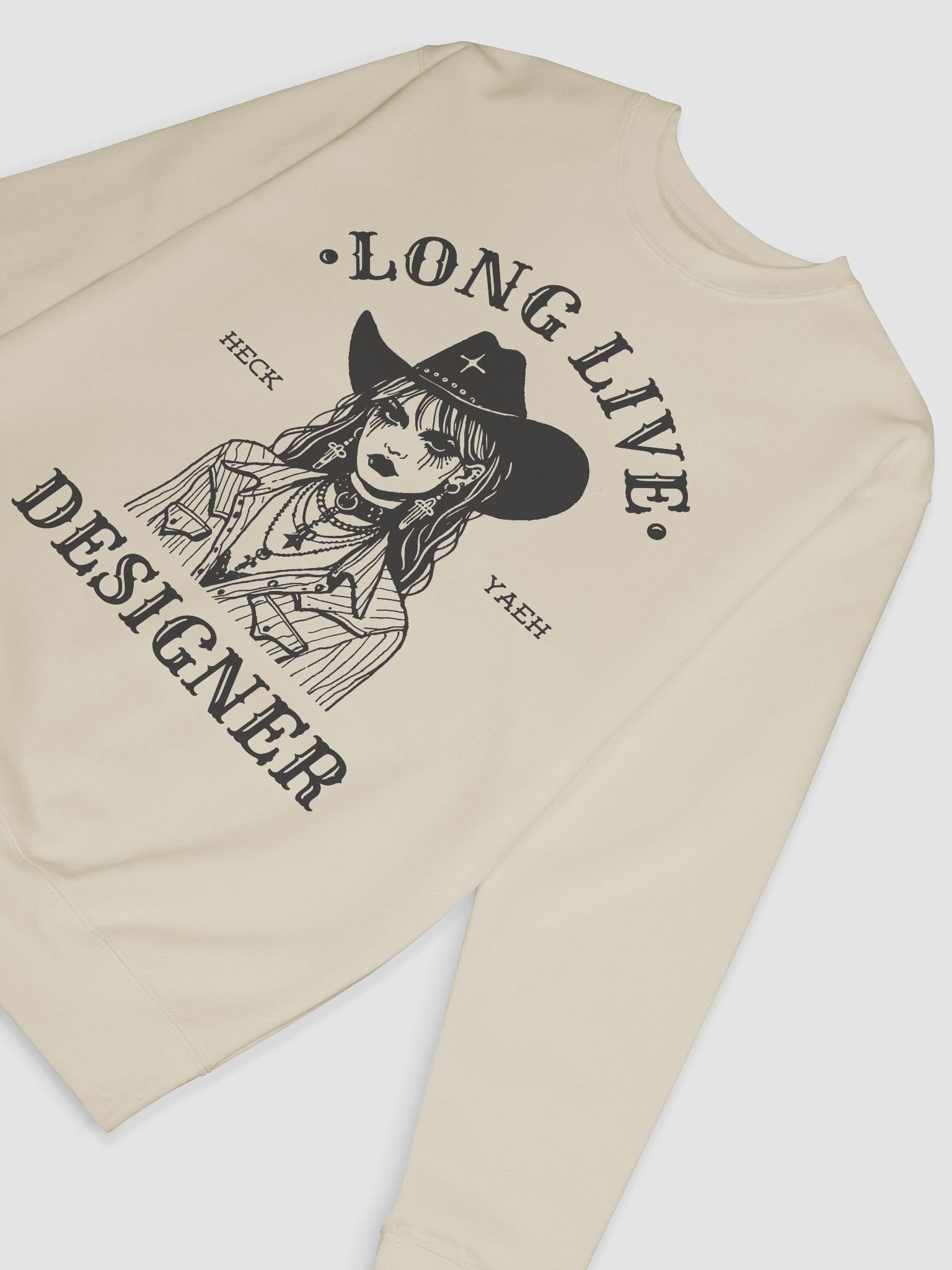 Designer Cowboy Chic Sweatshirt product image (6)