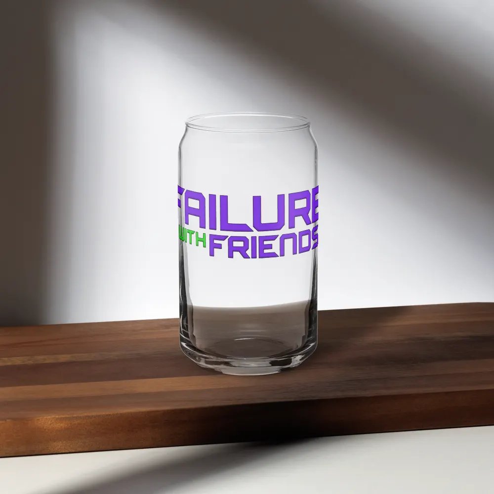 Failure With Friends Can-Shaped Glass product image (35)