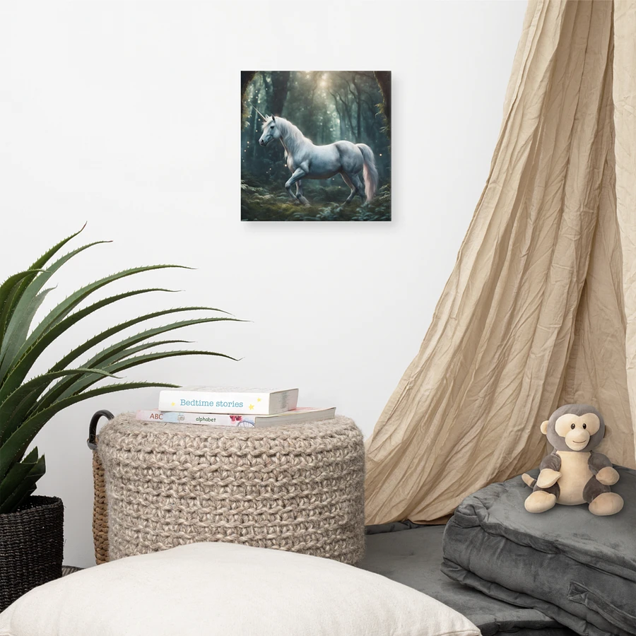 Unicorn In Magical Forest Wall Art product image (7)