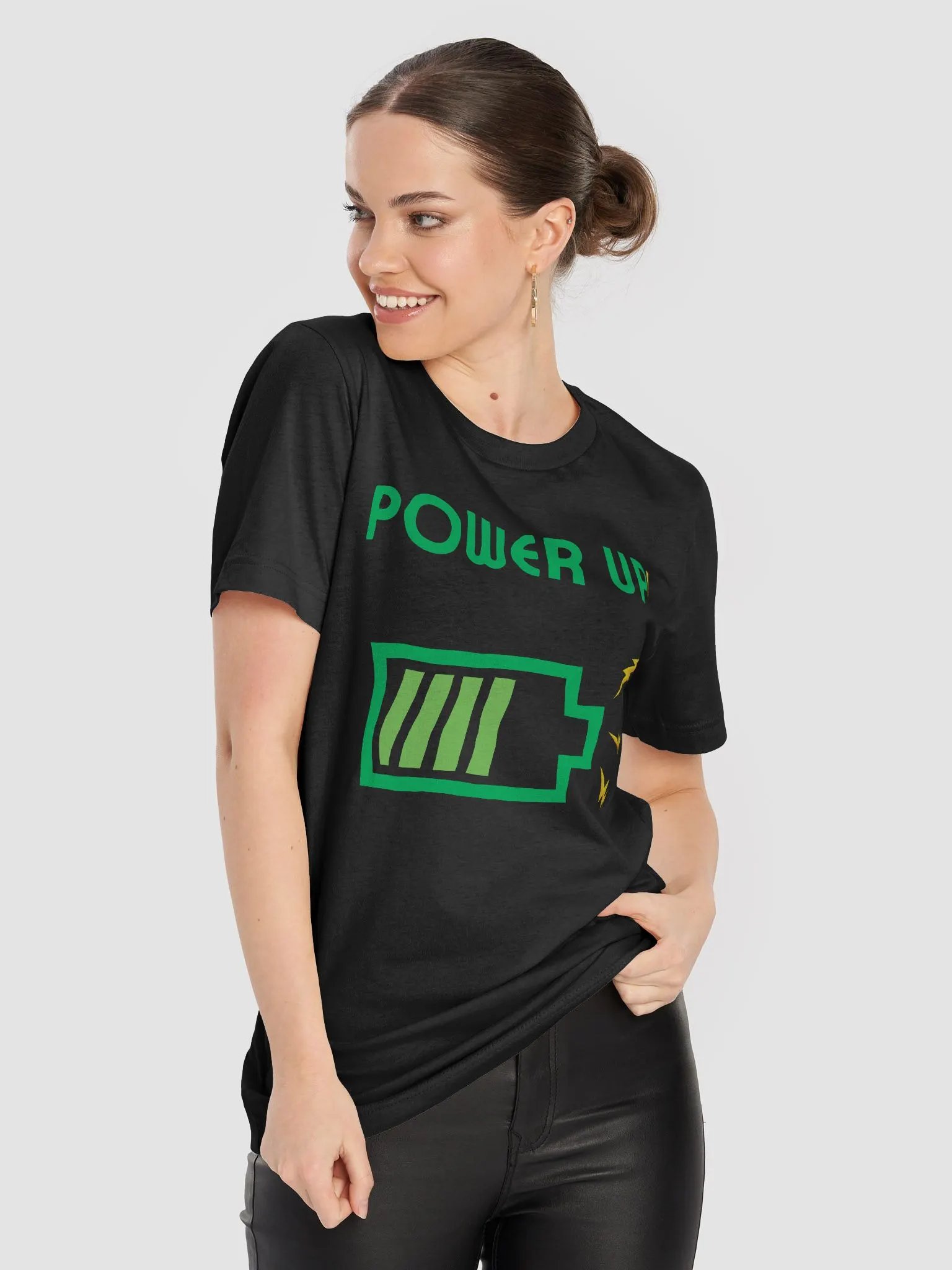 Power Up! - Baterry Life T-Shirt product image (8)