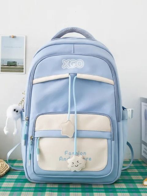 Men's And Women's Same Fashion All-match Backpack Large Capacity - VIA Onlineshop product image (6)