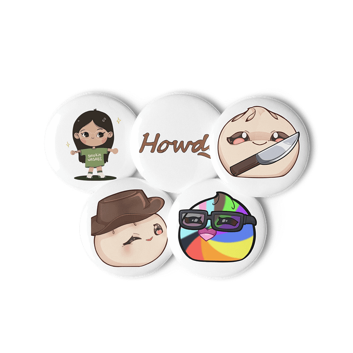 Bao Bun Pins product image (3)