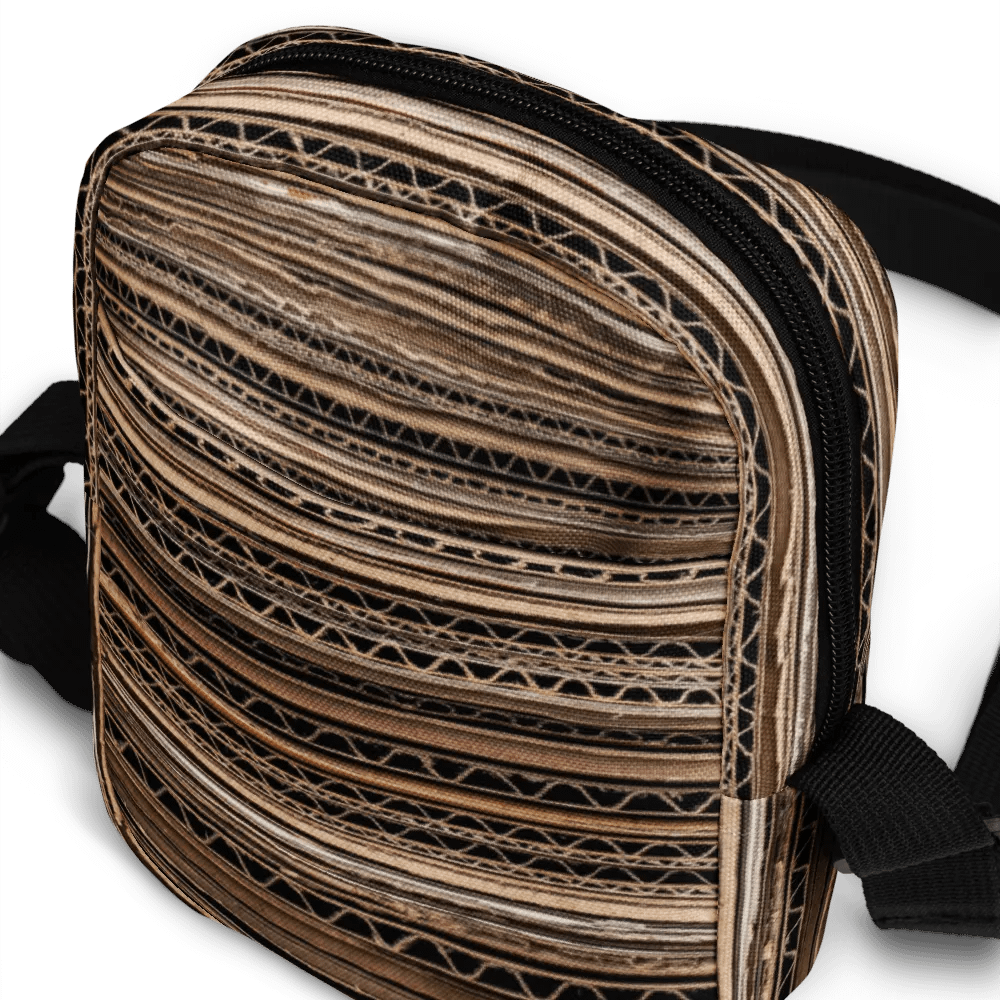 Corrugated Cardboard/ Paper Crossbody Bag product image (10)
