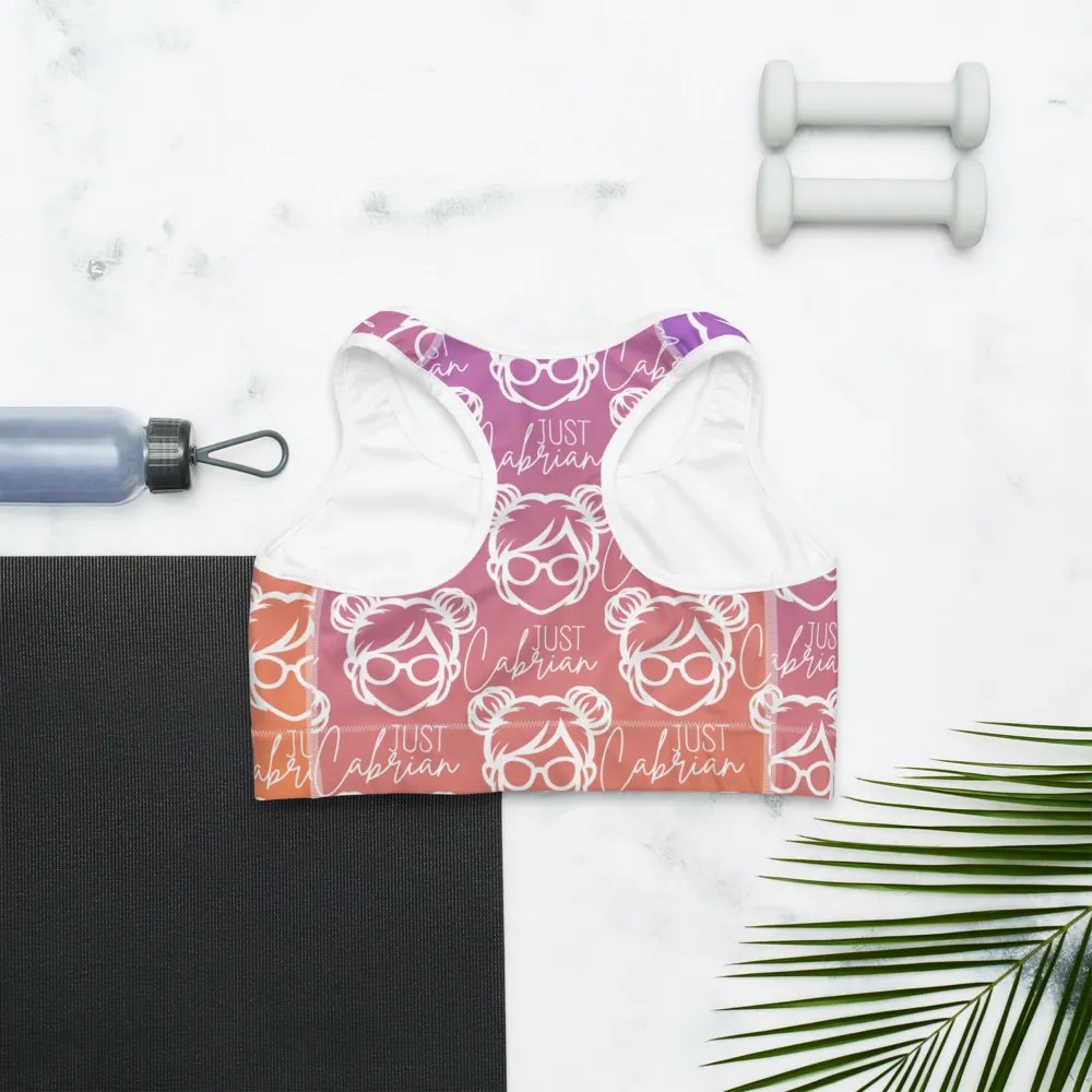JustCabrian Ombre Sports Bra product image (8)