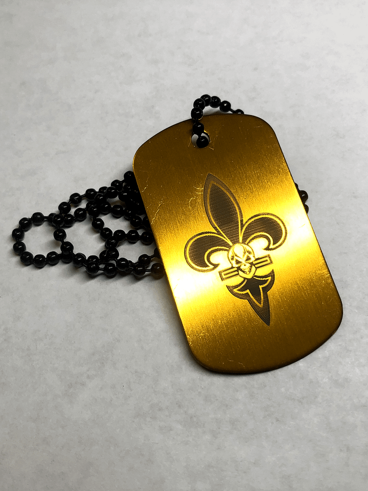 SISTERS - Engraved Dog Tag Pendant Necklace product image (2)