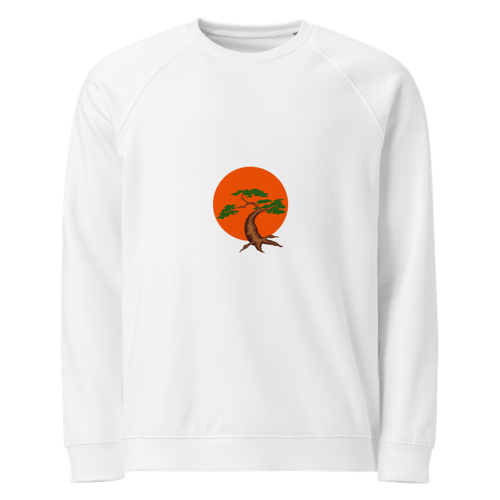Organic Tree Sunset Raglan Sweatshirt product image (1)