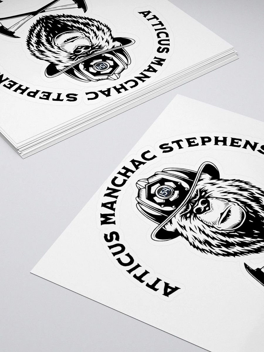 Fire Bear Stickers product image (1)